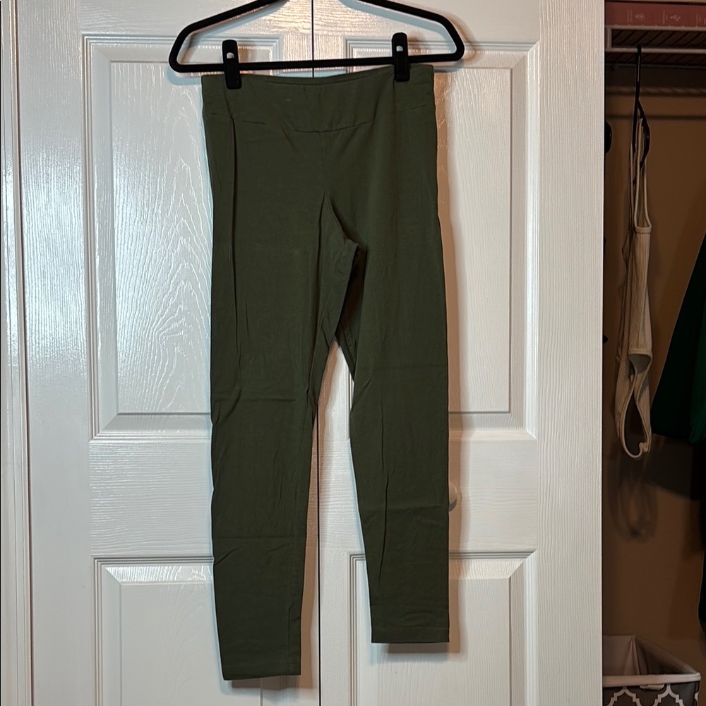 Olive Green Leggings